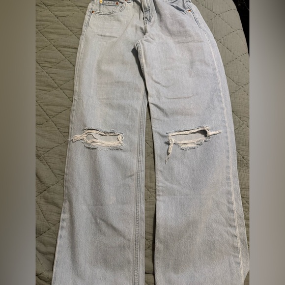 Levis Low Pro Straight Jeans Size 29 - Picture 2 of 4